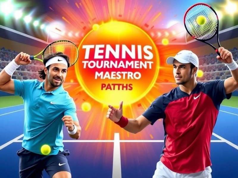 Indian Tournament in Tennis Clash Match Maestro